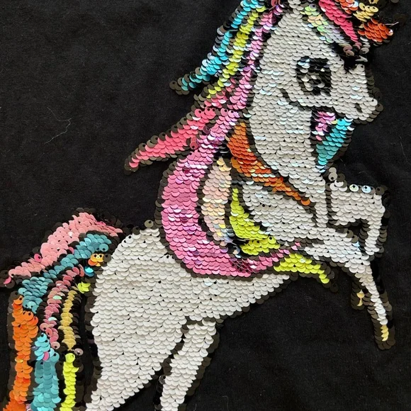 Unicorn sequins shirt - Picture 3 of 3